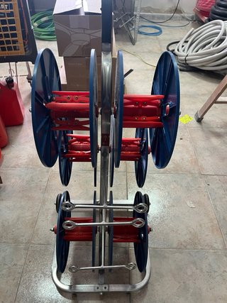 Carro para rollos de cable
