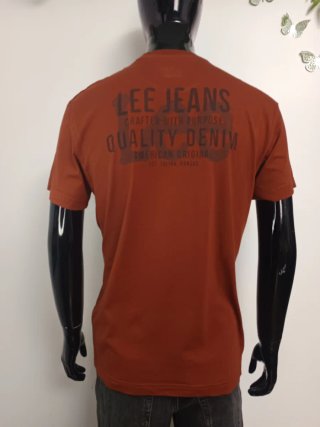 Camiseta Lee Talla M Marrón