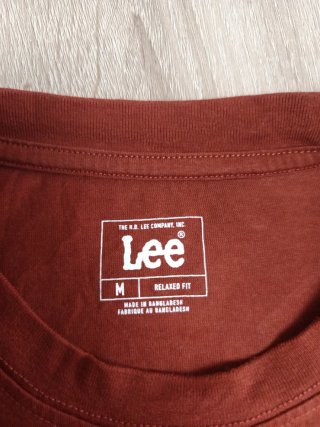 Camiseta Lee Talla M Marrón