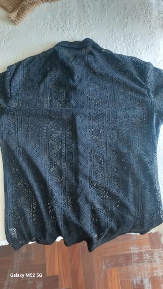 Set di 3 camicie traforate tg L