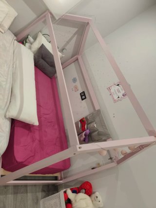 Cama casita infantil niña