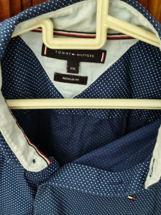 Camisa Tommy Hilfiger Azul Talla XXL
