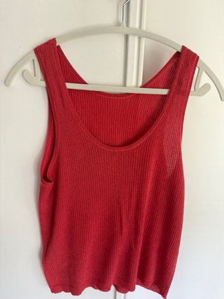 Top tirantes rojo