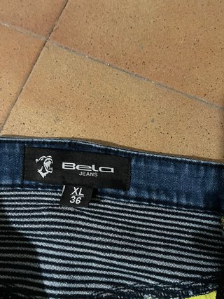 Pantalón Vaquero Moto BELA Talla XL
