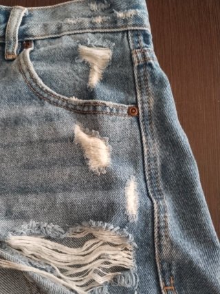Shorts vaqueros rotos