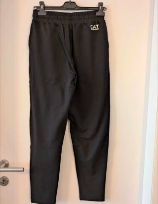 Tuta EA7 Emporio Armani Nera con Strass - Nuova