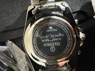 Reloj BiDen Cronógrafo Acero Inoxidable Hombre