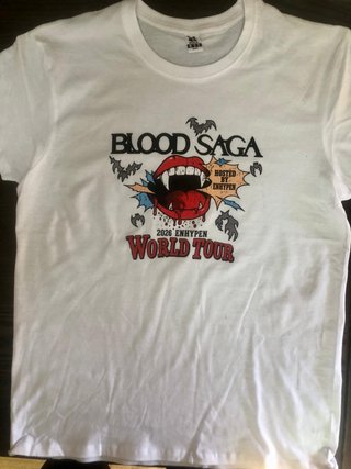 Camiseta Blood Saga ENHYPEN World Tour