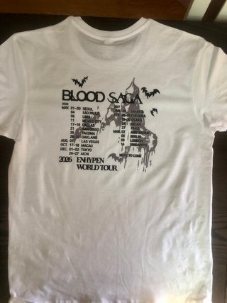 Camiseta Blood Saga ENHYPEN World Tour