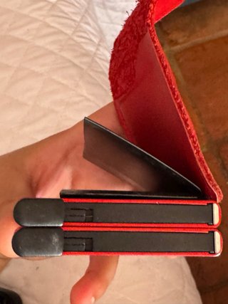 Cartera Secrid Roja Unisex