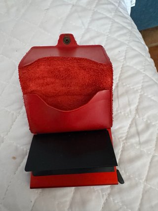 Cartera Secrid Roja Unisex