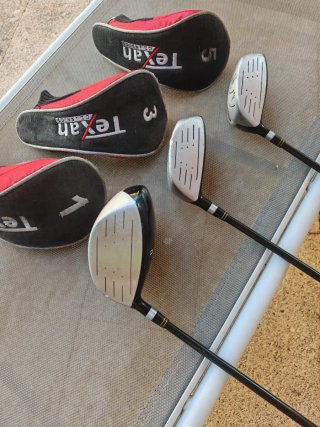 Set Completo Palos Golf Texan Clásicos