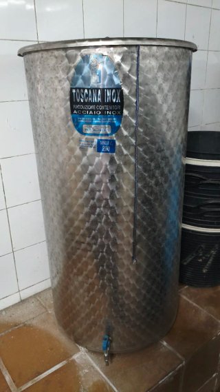Cuba Inox 200L Toscana Inox