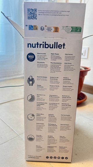 Nutribullet Pro 900W Nueva a Estrenar | Batidora