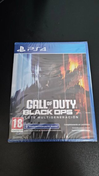 Call of Duty Black Ops 7 PS4 Nuevo Sin Abrir