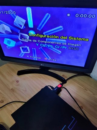 Adaptador Wii a HDMI y PS2 a HDTV