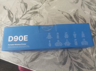 Impresora Térmica Portátil D90E Negra