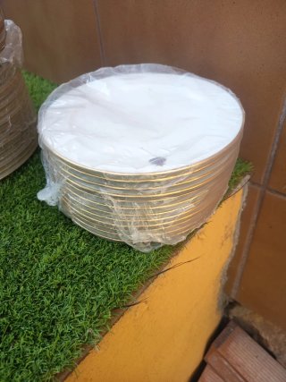 24 Platos Llanos y 12 Postre  6 ondos