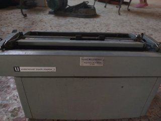 Máquina de escribir Underwood