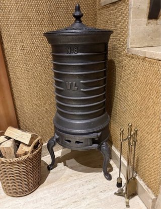 Estufa antigua hierro fundido N.6 VL