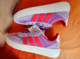 Zapatillas Adidas Moradas y Rojas