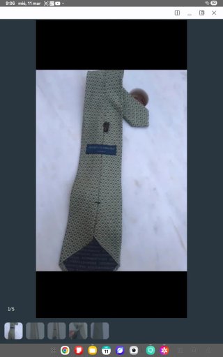 Corbata Adolfo Dominguez Verde Geométrico