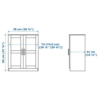 Mueble Brimnes Ikea Blanco