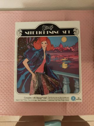Set Stacey Nite Lightning Mattel Barbie da collezione