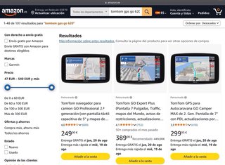 TomTom GO 620 con Wi-Fi - Prácticamente Nuevo