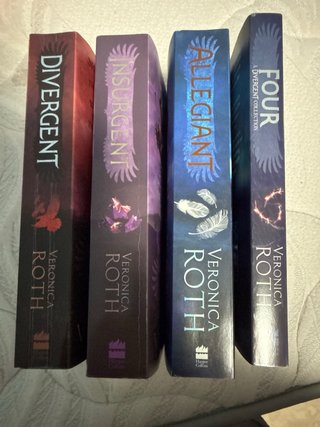 Libros saga Divergente