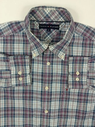 Camisa Tommy Hilfiger cuadros M/L