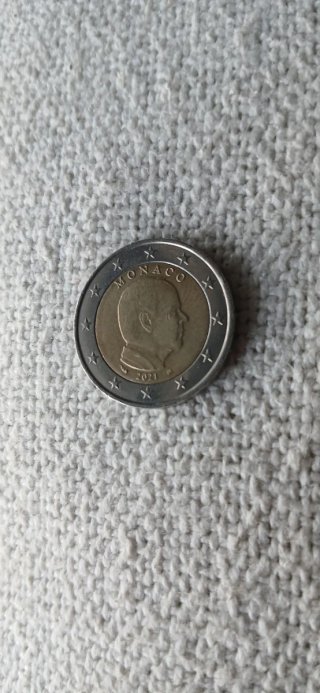 Moneda 2 Euros Mónaco Colección
