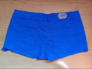 Pantalón corto INSIDE azul mujer