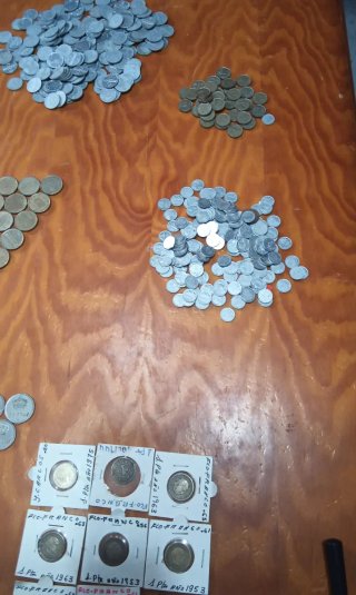 Lote de monedas españolas,4,850kgs