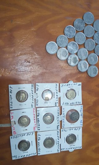 Lote de monedas españolas,4,850kgs