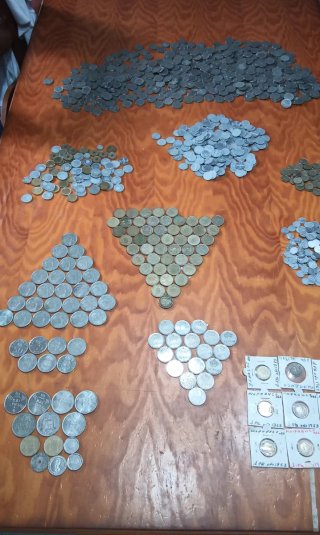 Lote de monedas españolas,4,850kgs