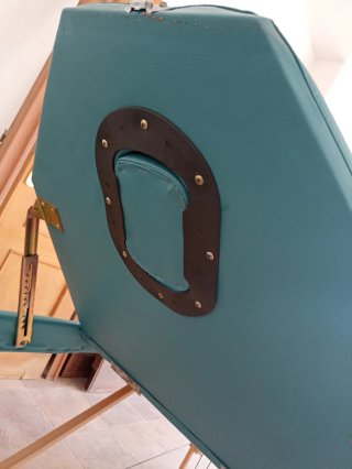 Camilla de masaje plegable de madera – 3 cuerpos