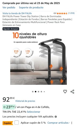 Estación de dominadas multifunción
