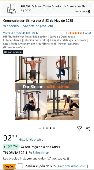 Estación de dominadas multifunción