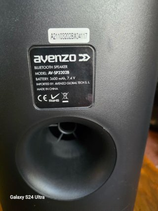 Altavoz Bluetooth Negro