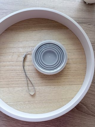Vaso Plegable Silicona y Metal