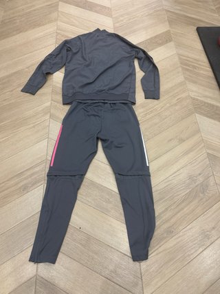 Chándal Real Madrid Adidas Gris 20/21