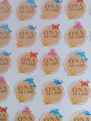 Pegatinas personalizadas