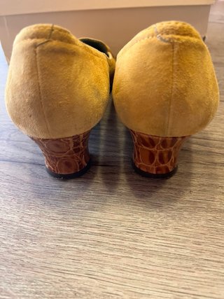 Zapatos Unisa Mujer Marrones/Amarillos