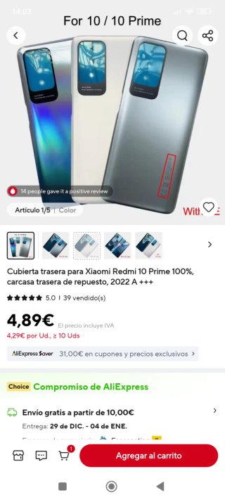 Xiaomi Redmi 10