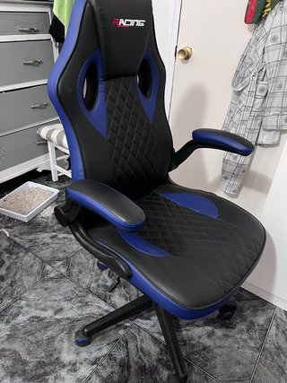 Silla Gaming RACING Negra y Azul