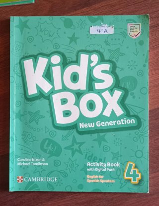Kid's Box New Generation Inglés (2, 4, 5)