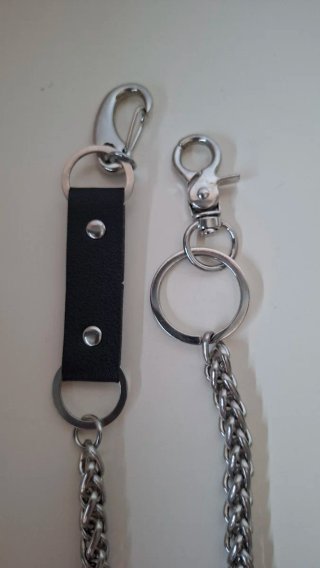 Cadena Pantalón/Cartera Metálica Estilo Punk