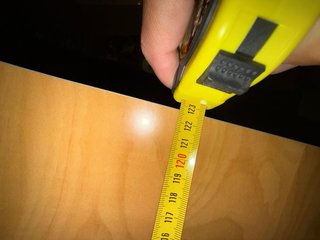 Escritorio madera y metal
