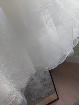 Vestido Novia La Sposa Talla 36 Midi Tul